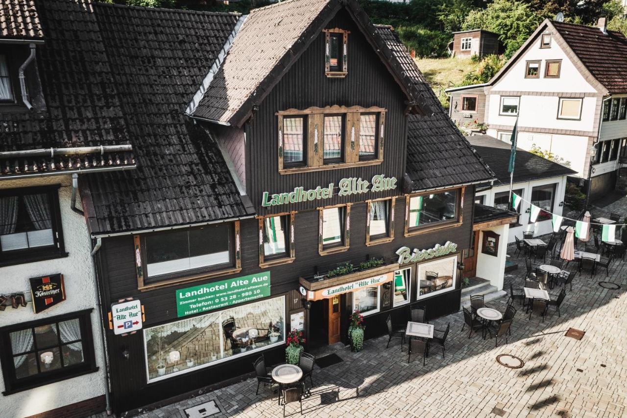 Landhotel Alte Aue アルテンアウ エクステリア 写真