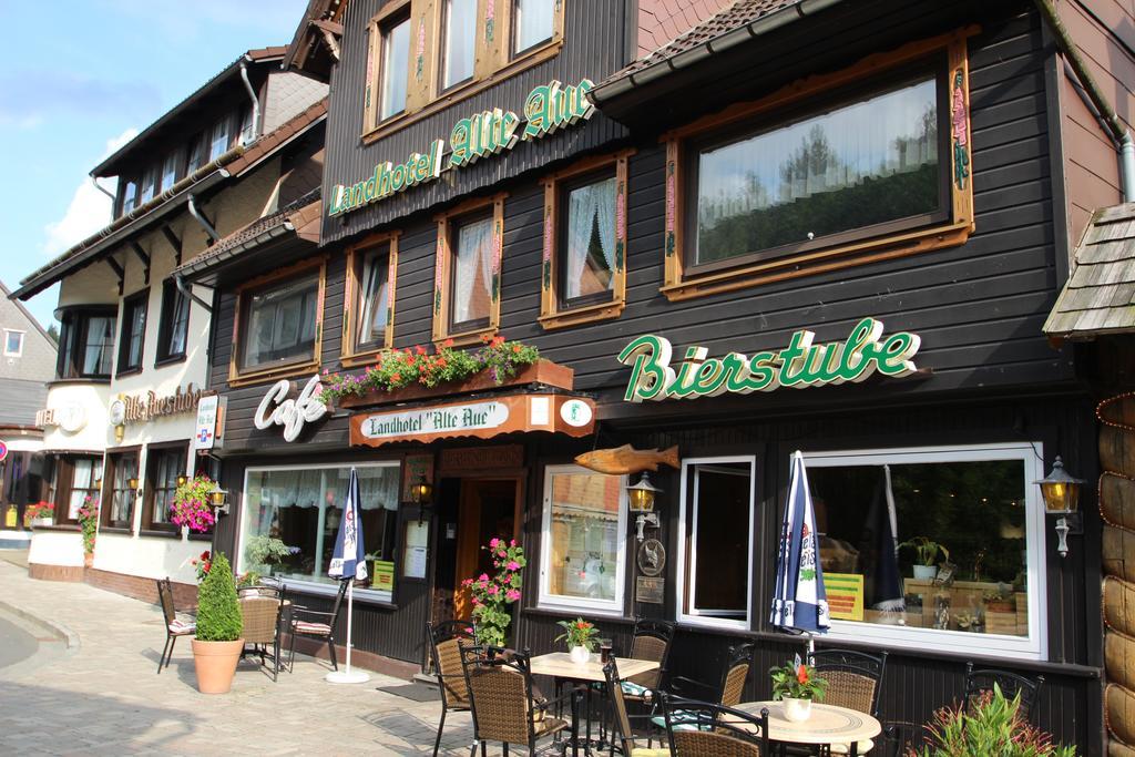 Landhotel Alte Aue アルテンアウ エクステリア 写真