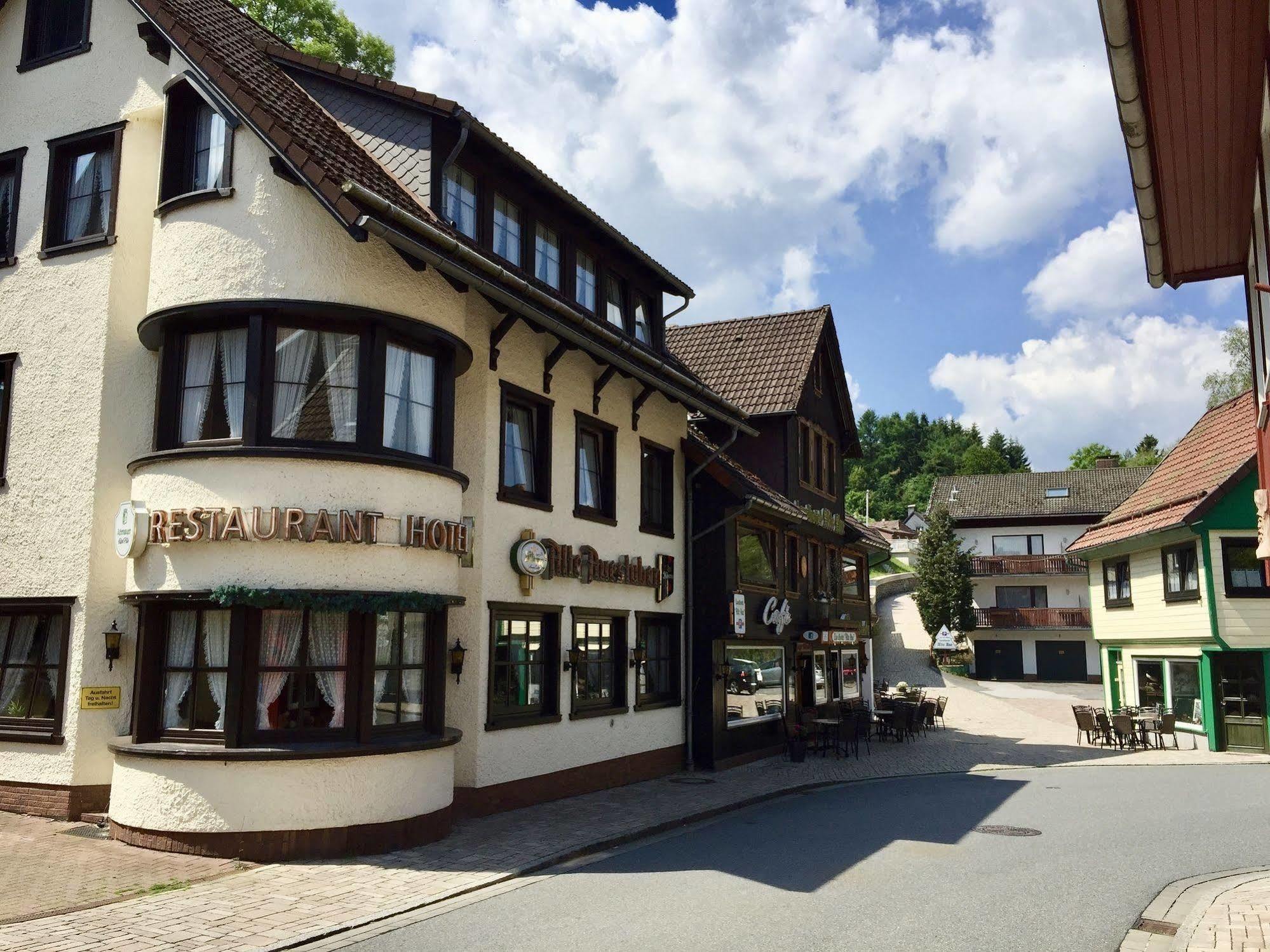 Landhotel Alte Aue アルテンアウ エクステリア 写真